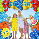 Tropical Summer Balloon Arch Kit | Sun, Watermelon, Beach Party Garland