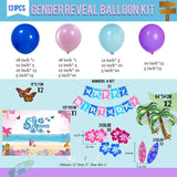 Hawaiian Balloon Garland Kit | Ohana Theme, Palm Tree, Aloha Party Decorations