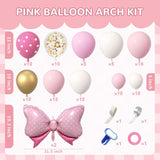 Pink Mouse Balloon Garland Arch Kit | Birthday, Baby Shower, Cartoon Party Decor