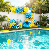 Hawaiian Balloon Garland Kit, Tropical Luau Party Arch Decor