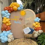 Matte Balloon Garland Kit, Retro Colors, Baby Shower, Birthday Party Decor