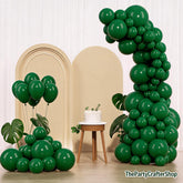 Dark Green Balloon Garland Kit, Forest Jungle Birthday Baby Shower Decor