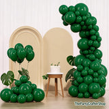 Dark Green Balloon Garland Kit, Forest Jungle Birthday Baby Shower Decor