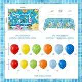 Pool Party Balloon Arch Kit | Tropical Summer Beach Backdrop Decor
