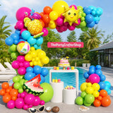 Pool Party Balloon Arch Kit | Summer Beach Ball Hawaiian Luau Birthday Garland