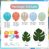 Tropical Hawaiian Balloon Arch Kit | Luau Birthday Party Decorations