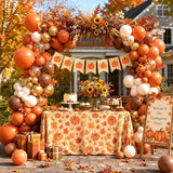 Fall Balloon Arch Kit, Thanksgiving Garland, Autumn Birthday Baby Shower Decor