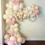 Pearl White Linking Balloons | 6 Inch Party Decor (100pc)