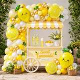 Lemonade Balloon Arch Kit | Yellow, Gold, White Garland for Parties