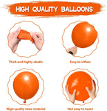 Orange Balloon Garland Arch Kit, Thick Latex Balloons, Birthday Fall Baby Shower Wedding Decor