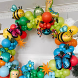 Spring Garden Balloon Arch Kit | Daisy, Bee, Butterfly Party Decor