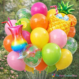 Tropical Balloon Kit | Hawaiian Luau, Pool Party, Summer Birthday Decor