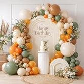 Sage Green Balloon Arch Kit, Boho Safari Woodland Party Decor