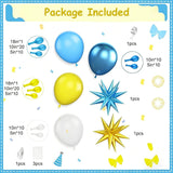 Hawaiian Balloon Garland Kit, Tropical Luau Party Arch Decor