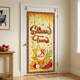 Rosh Hashanah Door Cover Banner, Shana Tova Jewish New Year Backdrop, Party Wall Decor