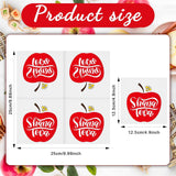 Rosh Hashanah Apple Bee Napkins, Shana Tova, Jewish New Year Table Decorations (5 x 5 Inch)