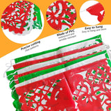 Papel Picado Banner, Mexican Independence Day Fiesta Decor, Red Green White Bunting