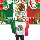 Viva Mexico Banner Backdrop, Mexican Independence Day Decorations, Dia de Mexico Fiesta Party Decor