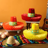 Mexican Sombrero Honeycomb Centerpieces, Fiesta Table Decor (6PCS)