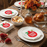 Shana Tova Pomegranate Cocktail Napkins, Rosh Hashanah Jewish New Year Table Decor