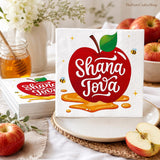 Rosh Hashanah Napkins, Shana Tova Apple Honey Paper Party Tableware (100PCS)