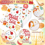 Shana Tova Napkins, Rosh Hashanah Jewish New Year Table Decor, 100PCS 3-Ply
