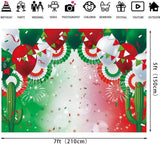 Mexican Independence Day Backdrop 7x5FT, Mexico Flag Fiesta Photo Background, Patriotic Party Decorations