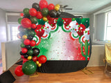 Mexican Independence Day Backdrop 8x6FT, Mexico Flag Fiesta Photo Background, September 16 Party Decorations