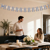 Yom Kippur Burlap Banner, Star of David, Jewish Holiday Decor