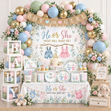 271pc Greenery Gender Reveal Party Set, Boy or Girl Theme (271 Pieces)
