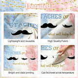 7x5FT Gender Reveal Backdrop, Watercolor Rose Gold Navy Baby Shower Photo Background