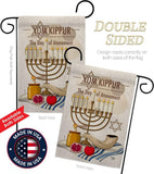 Yom Kippur Garden Flag, Day of Atonement Jewish Holiday Tapestry Banner, Ornament