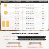 Watercolor Maple Leaf Tablecloth, Autumn Harvest Decor (60x84 Inch)