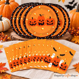 40-Piece Halloween Partyware Set: 7-Inch 9-Inch Plates, 20 Napkins