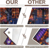 Halloween Candy Shop Backdrop, Pumpkin Lantern Night Banner (7x5ft)