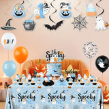 Spooky One First Birthday Party Set: 24 Guests Halloween Tableware & Decor