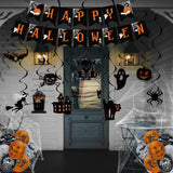 Halloween Party Kit: 20 Swirls, 10 Cutouts for Halloween decor