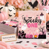 Spooky One Birthday Napkins, Set of 48, Halloween Themed Paper
