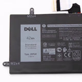 Genuine Dell J0PGR Battery 42Wh OEM Laptop Replacement Rechargeable Battery