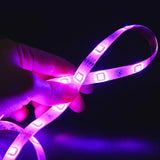 32.8 Feet RGB Waterproof LED Strip Light SMD 44 Key Remote 12V DC Power Kit 5050