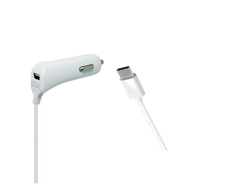 Car Charger With Extra Usb Port For Verizon Kyocera Duraxv Extreme E4810