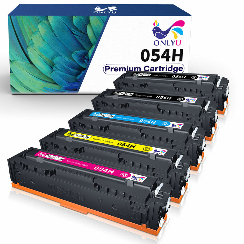 5Pack Crg-054 H Xl Toner For Canon Mf644Cdw Mf641Cw Mf642Cdw Lbp622Cdw Lbp620