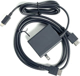 Black Original AC Power Adapter Charger With Cable For Nintendo Switch (US Plug) Interface Type-C