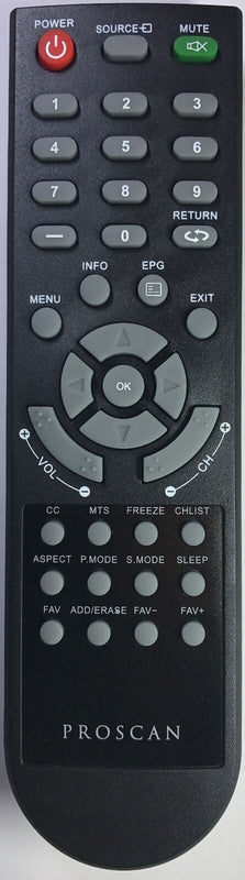 New Proscan Tv Remote Control For Pled1960Ab, Rtpled3792A, Pled1960A-B