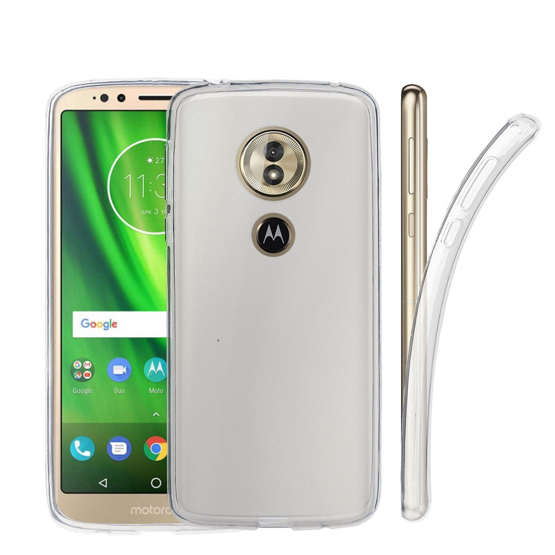 For Moto G6 Forge / G6 Play / Xt1922 Slim Tpu Frosted Flex Cover Protector Case