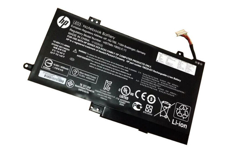 LE03048XL-PR - Main Battery (48W, 3 Cell)