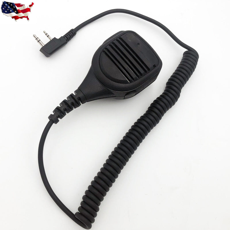 Heavy Duty Rainproof Speaker Mike For Kenwood Tk-3402Uk Tk-2360 Tk-3360 Tk-2312