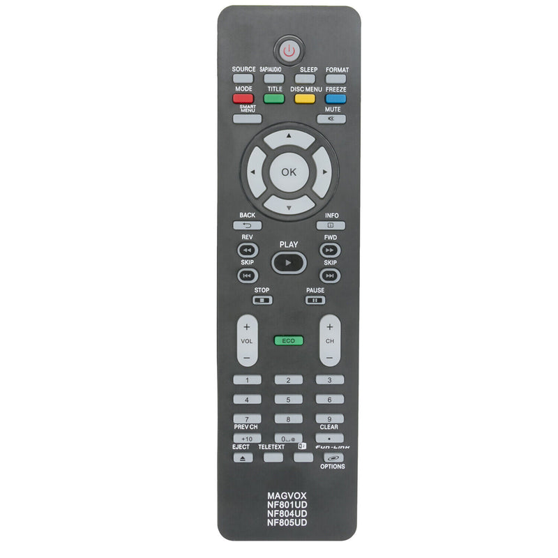 Nf801Ud Nf805Ud Nf804Ud Remote For Magnavox Lcd Tv 42Mf439B 46Mf401B 26Mf330B