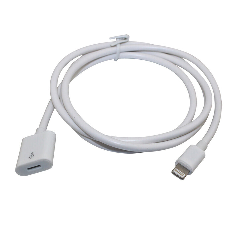 8 Pin Flash Extension Cable For Ipod Ip6 7 8 X 11 12 Pro Max Ipad 4 Mini White