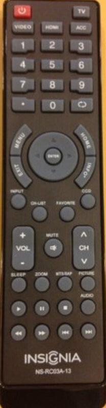 New Original Insignia Tv Remote Ns-Rc3A-13 Nsrc03A13 For All Insignia Tv